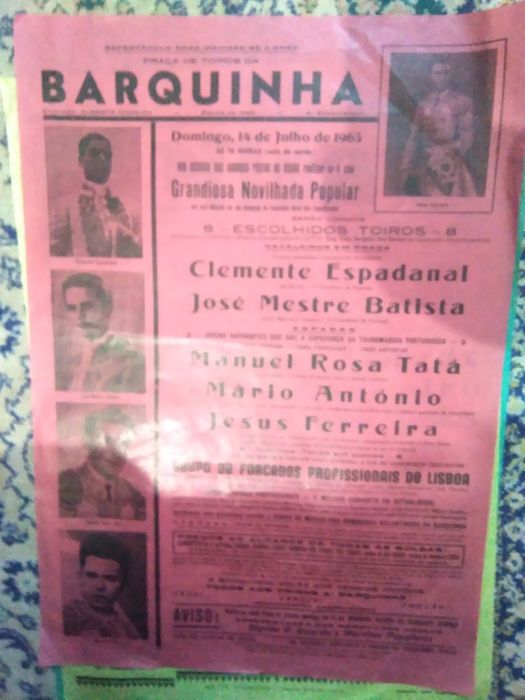 Cartazes de tourada