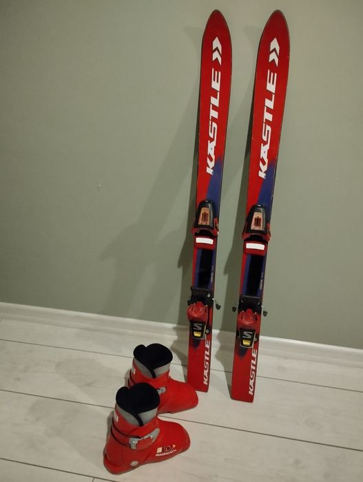 Narty Salomon 100cm + Buty Rossignol 175mm, komplet dla Dziecka