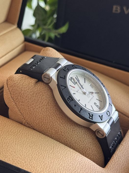 Bvlgari Diagono Aluminium Al38TA Full Set