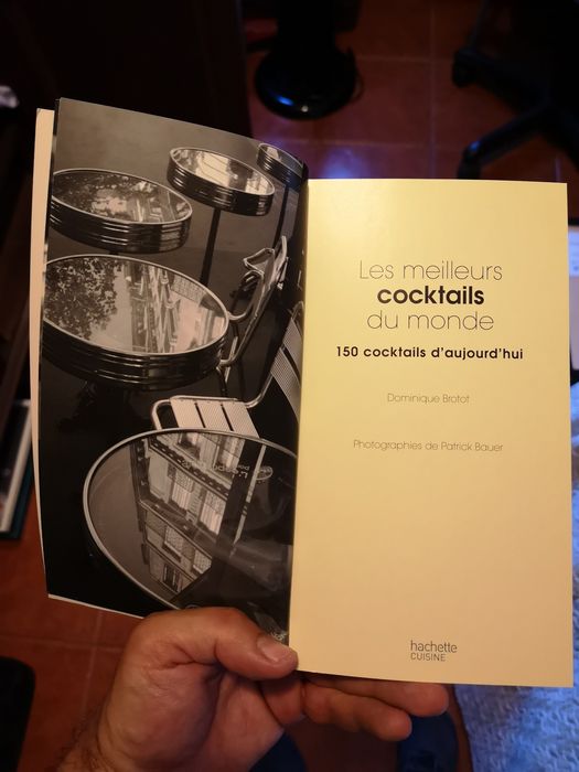 Livro de cocktail os melhores do mundo