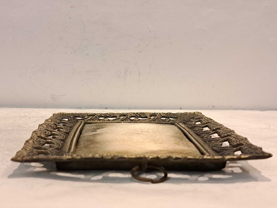 Подарочная бронзовая рамка, шёлкография - бронза.