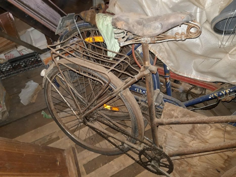 Bicicleta travões de alavança. Várias