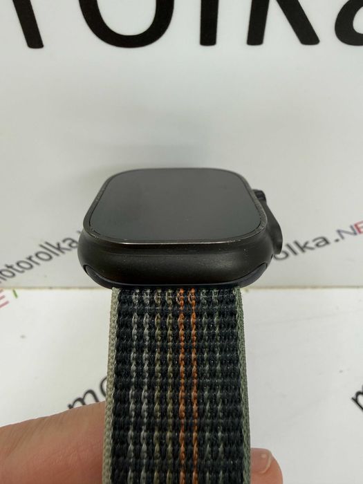 Смарт часы Apple Watch Ultra 2 GPS + LTE 49mm Black Titanium Case with Black Trail Loop Band 98% №7