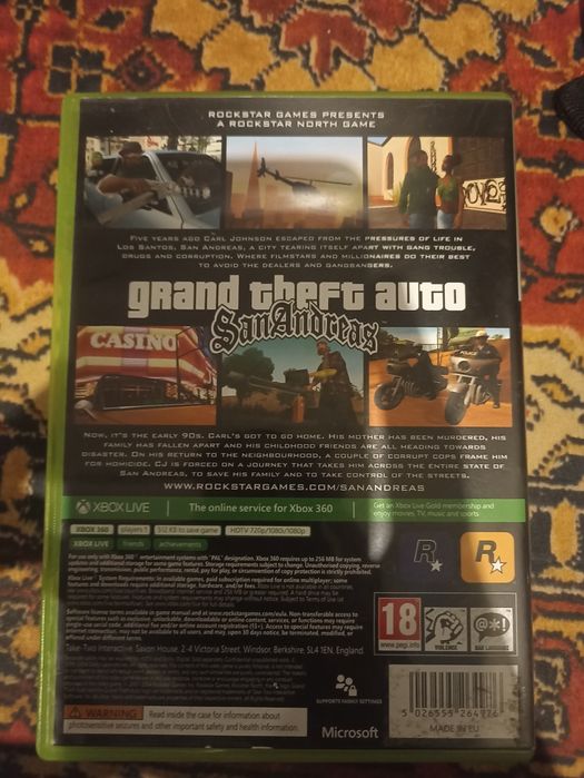 GTA San Andreas Xbox 360