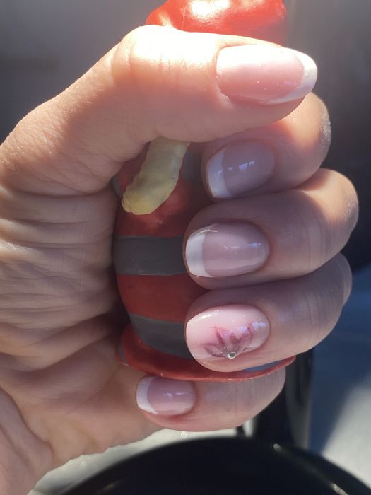 Paznokcie zel hybryda przedluzanie