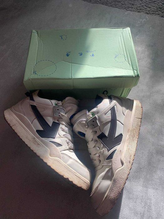 Кроссовки кеды Off white