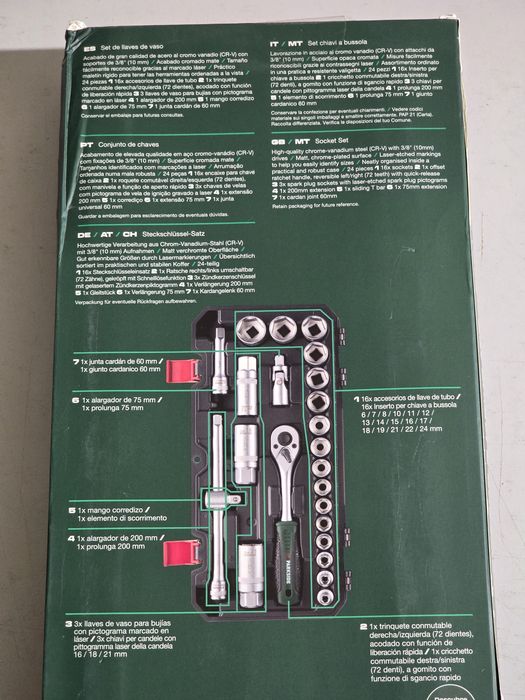 Conjunto roquete Parkside