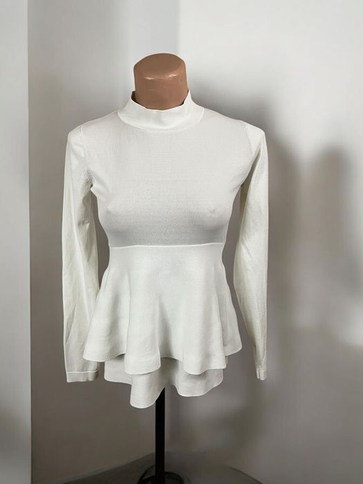 COS roz. XS damska bluzka z baskinką