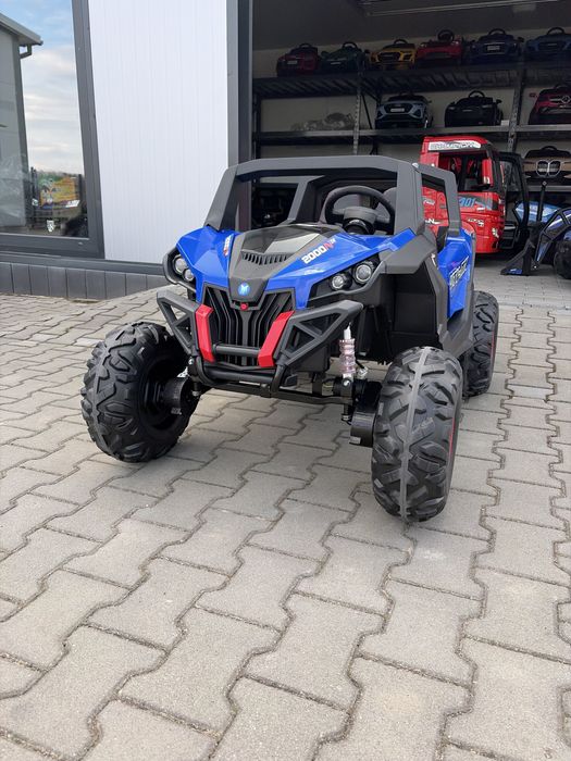 AUTO DLA DZIECI na akumulator Buggy UTV-MX 2000N na prezent PRAWO JAZDY niebieski