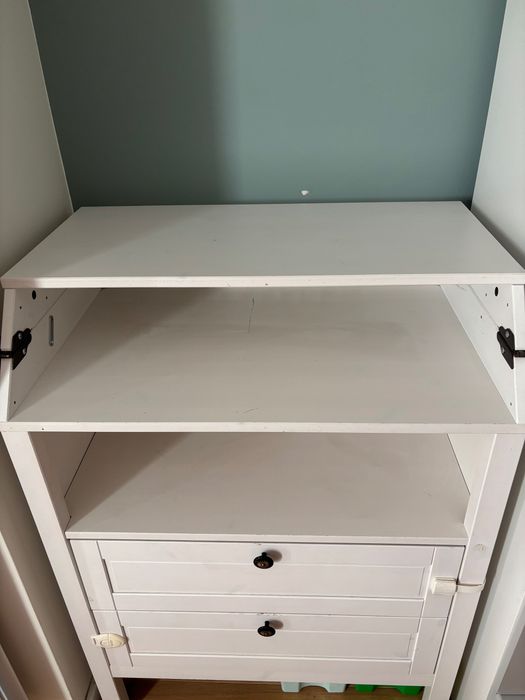 Drewniana komoda przewijak Sundvik IKEA