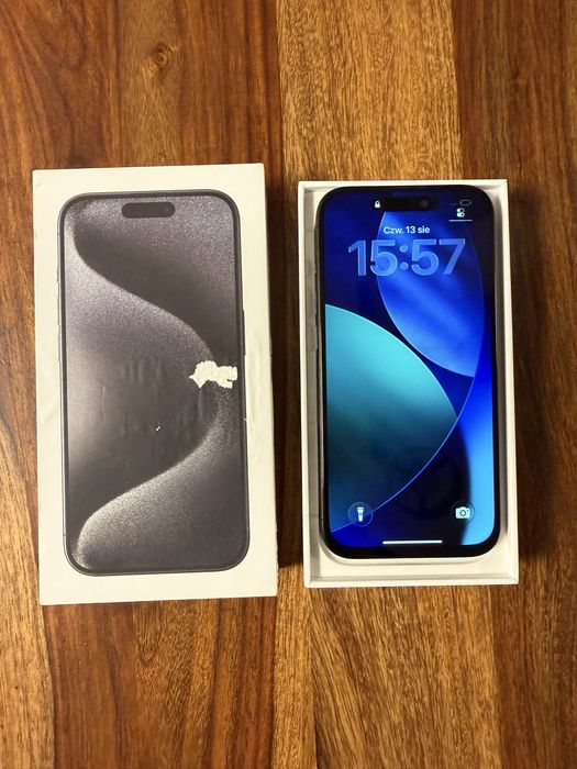 Iphone 15 pro 128gb, kondycja 92%, stan perfekcyjny, okazja!