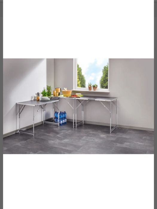 Conjunto de 3 mesas multifuncional parkside