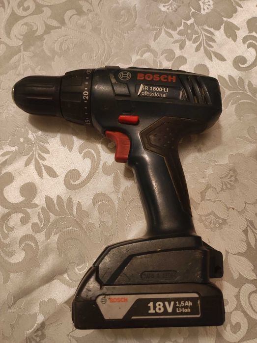 Wkrętarka akumulatorowa Bosch GSR 1800 li 18V