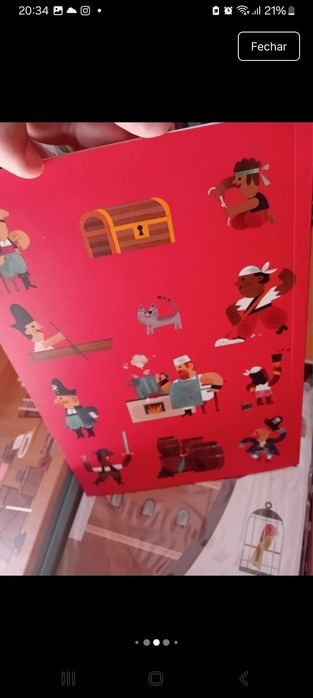 Livro + Jogo 3D Barco Pirata Para Montar (NOVO