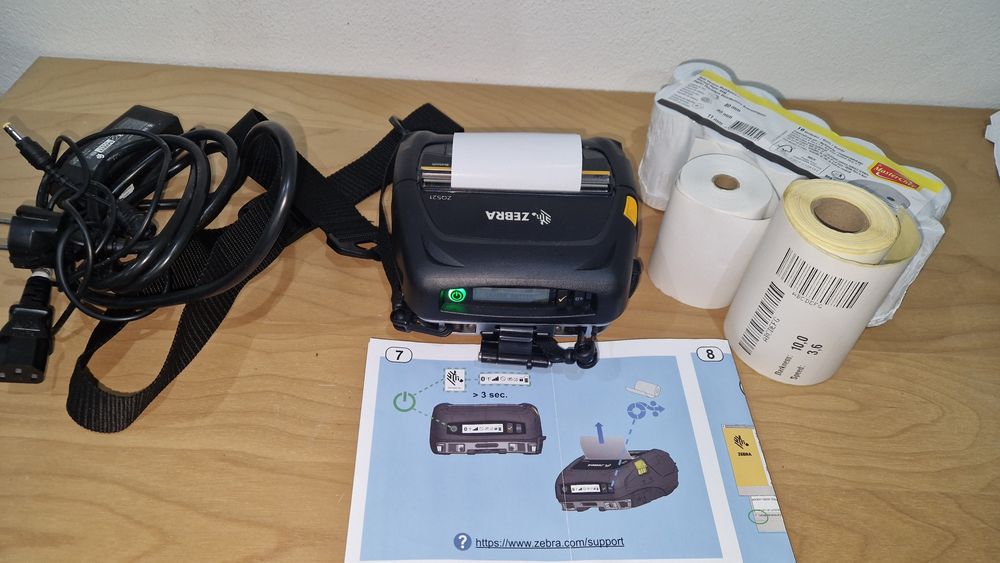 Zebra ZQ521 Portable Printer64332086973441121