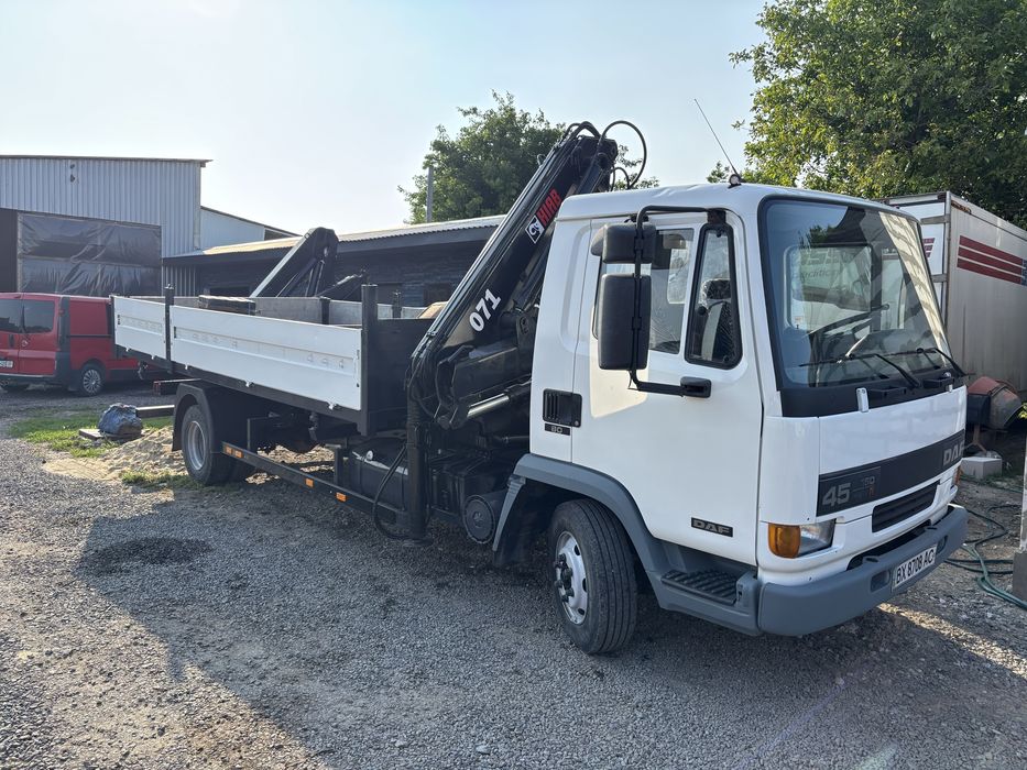 Кран маніпулятор самоскид під ключ монтаж встановлення сертифікація