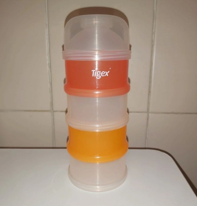 Dispensador para leite em pó