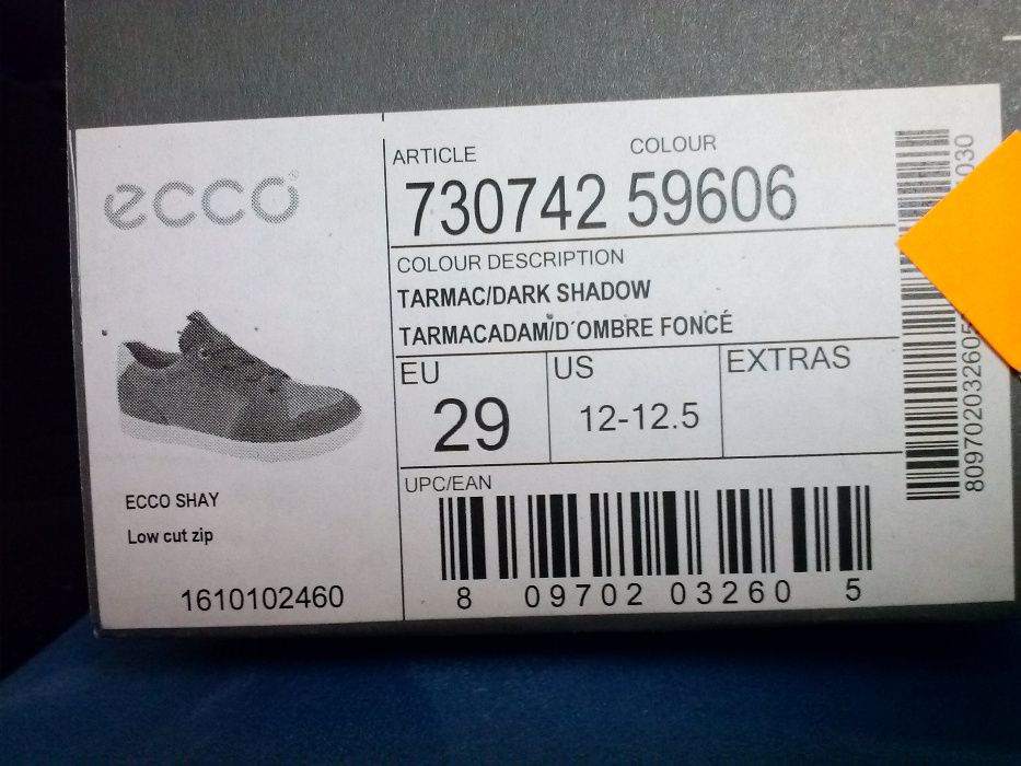 Półbuty ecco shay 29 chłopięce super stan skóra naturalna trzewik buty