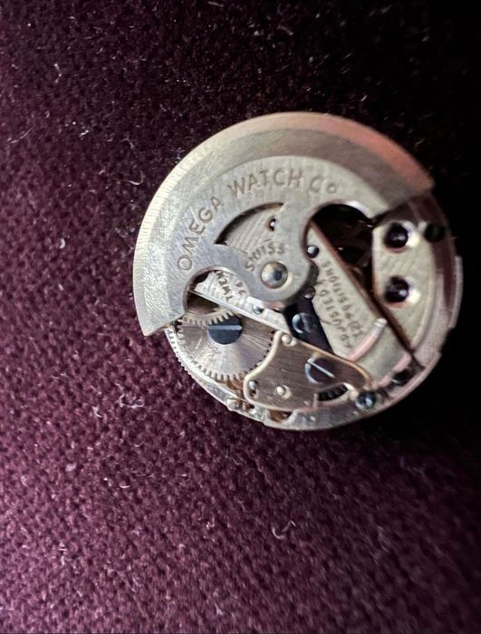 Złoty Zegarek Omega Ladymatic  14 k złoto