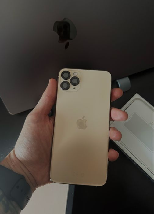 iPhone 11 Pro Max 64GB Dourado | 100% Bateria | Desbloqueado | Excelente Estado