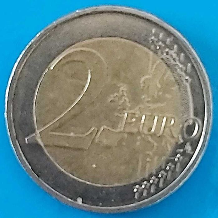 2 Euros de 2015 Letra A da Alemanha, 30º Aniversário Bandeira UE