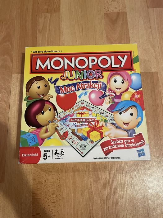 Monopoly Junior Moc Atrakcji