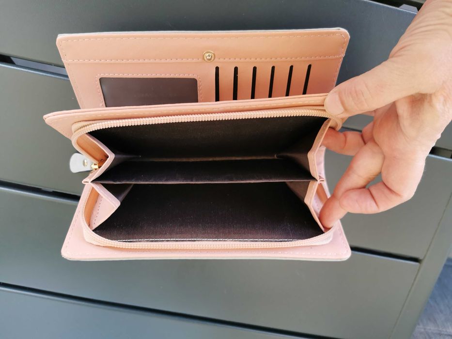 Pojemny portfel damski młodzieżowy