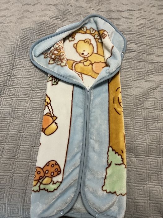 Кокон поюшевий, одіяло в коляску, конверт