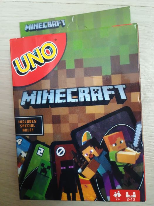 Уно гра Майнкрафт Mattel