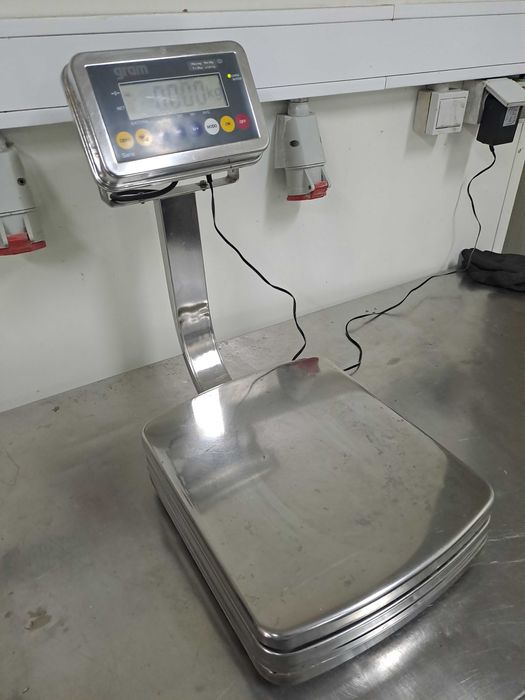 Balança industrial de bancada em inox