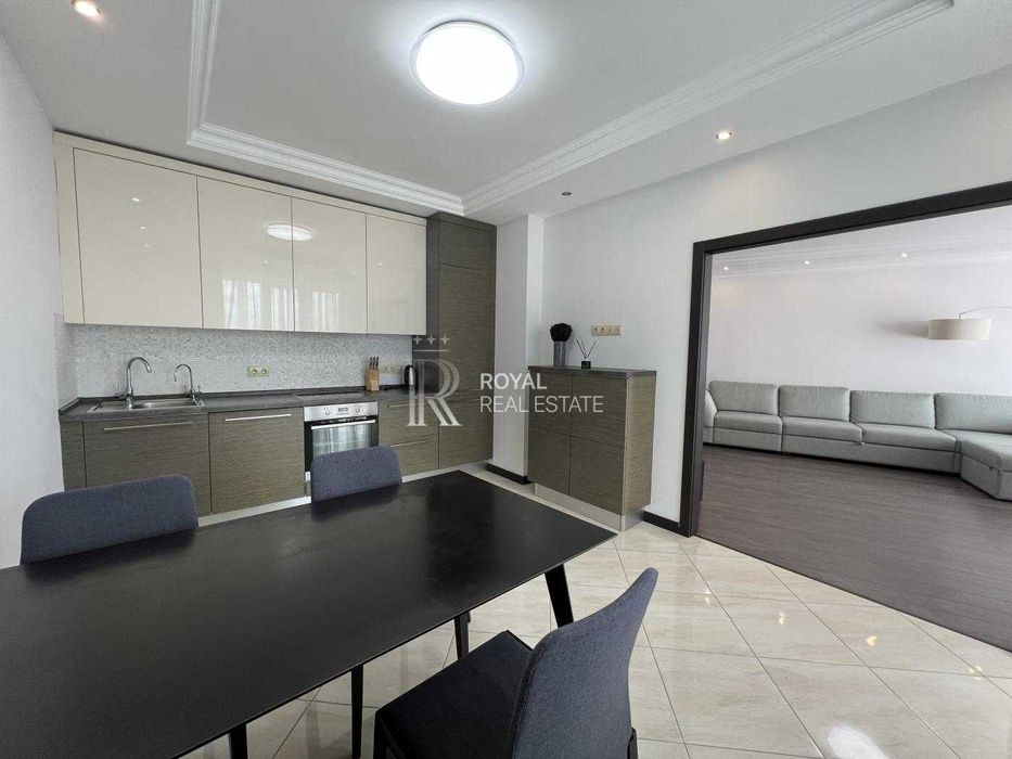 Оренда Квартира Київ ЖК Park Stone 3 кімнати 116 м² 4/22 поверх 2 спальні Кухня-вітальня Якісний ремонт Балкон Паркінг Охорона Набережна