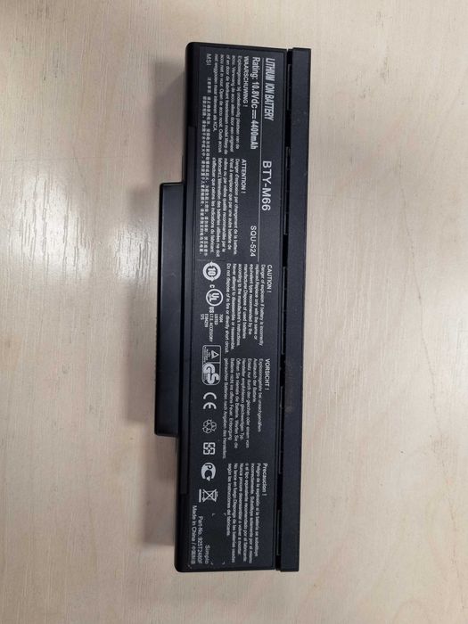 Bateria do laptop MSI BTY-M66
