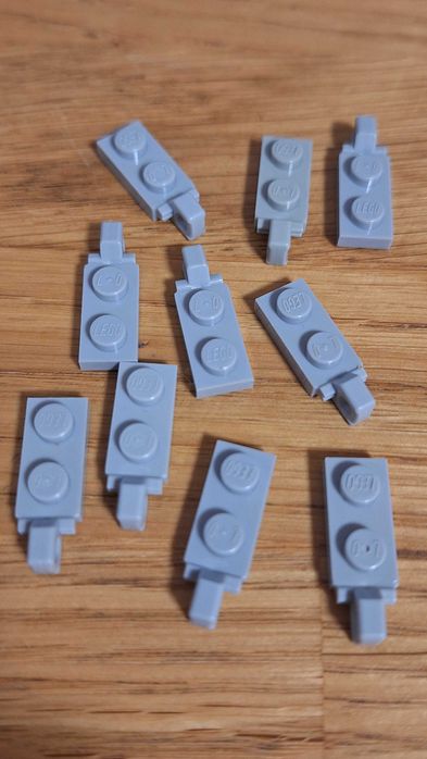 LEGO 44301 LBG jasnoszary - cena za 10 szt (D) stan idealny.