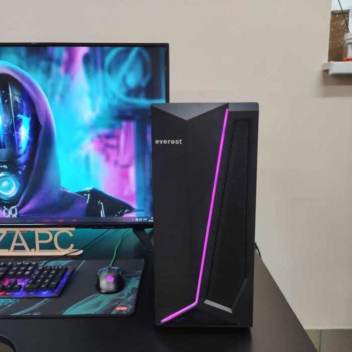 Игровой Компютер ПК Intel i7, RX 470 4GB, 16GB DDR3 new, SSD 512G NVMe