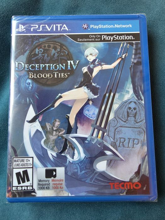 Deception IV Blood Ties PS Vita folia