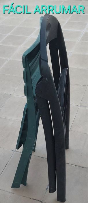 2 CADEIRAS EM PVC 5€ CADA.MULTIUSOS.Casa,Viagens,Sala,Campismo,Terraço