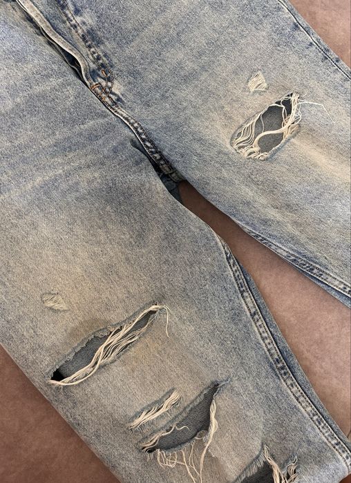 H&M Jeansy spodnie damskie z dziurami 40/L