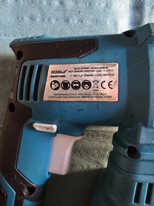 Młotowiertarka bezszczotkowa DEDRA-DED7148.