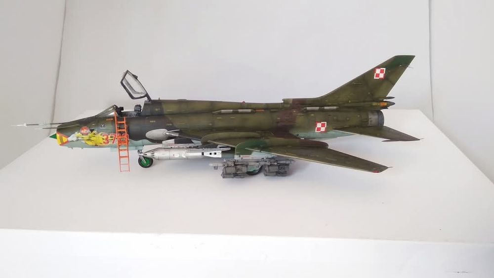 Su-22 model w skali 1:48 Polskie Siły Powietrzne