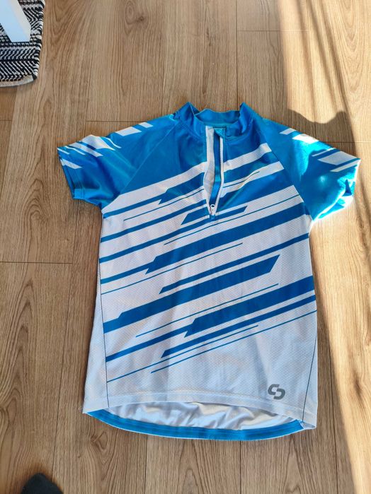 Koszulka rowerowa Crivit Active XL niebieska – lekka i oddychająca!