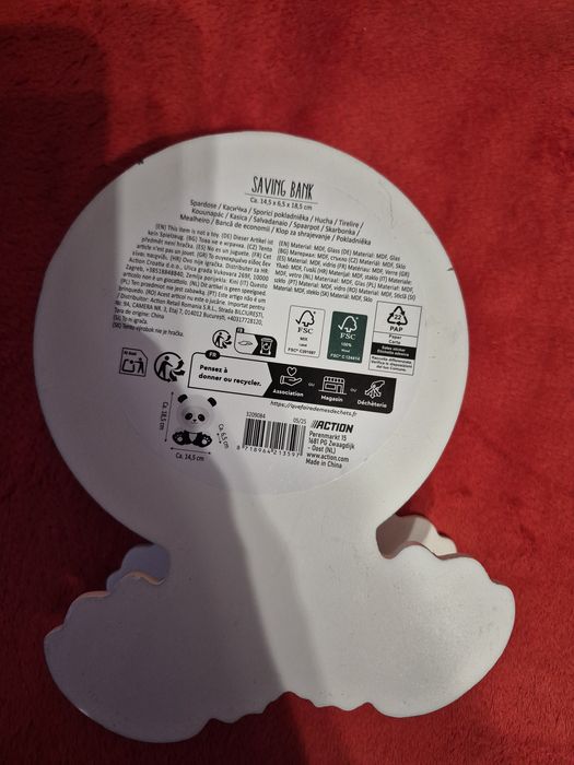 Skarbonka Panda action