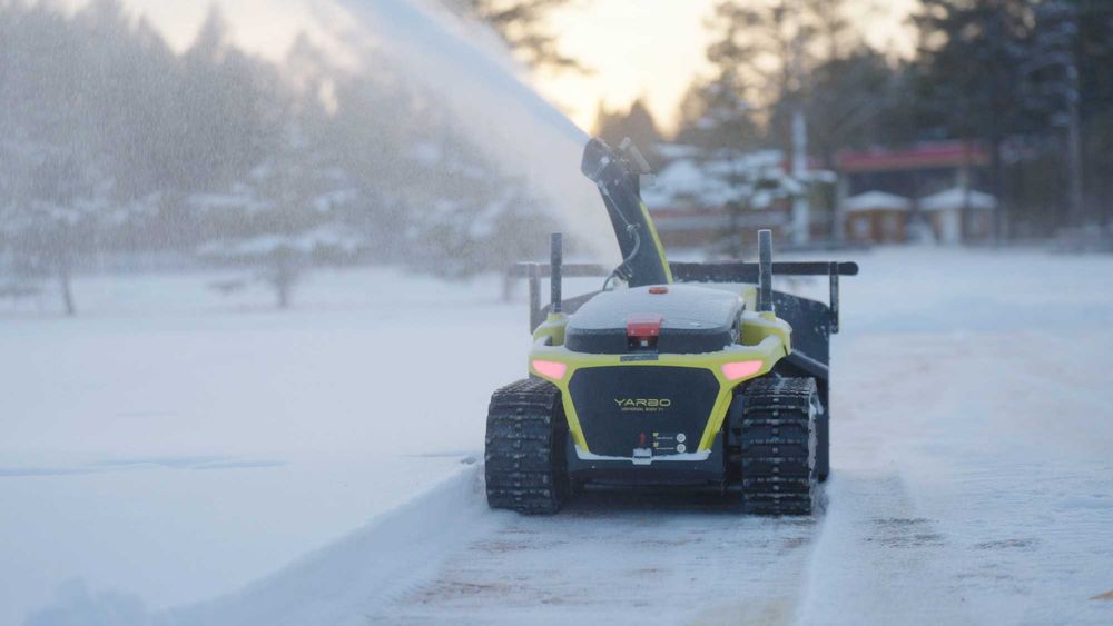 Robot modułowy Yarbo Yard + moduł odśnieżający
