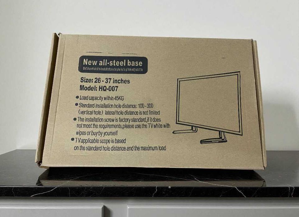 Настольный кронштейн для монитора и телевизора HQ-007 26"-37" до 20 кг