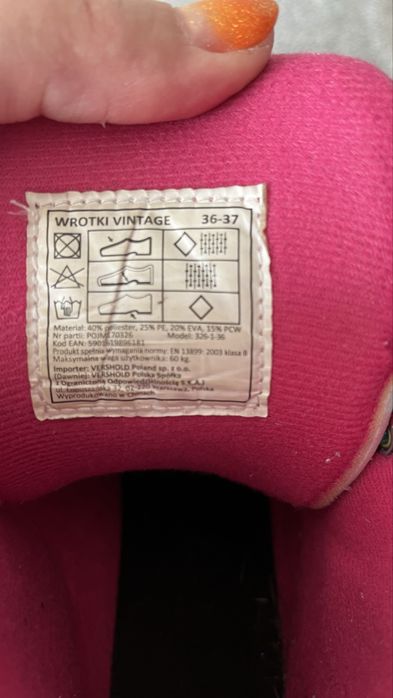 Wrotki dziewczęcze 36-37