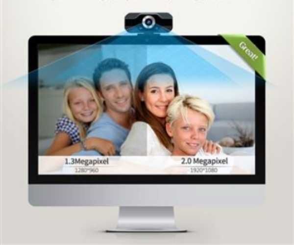 Webcam ESCAM PVR006  Microfone USB  1080p