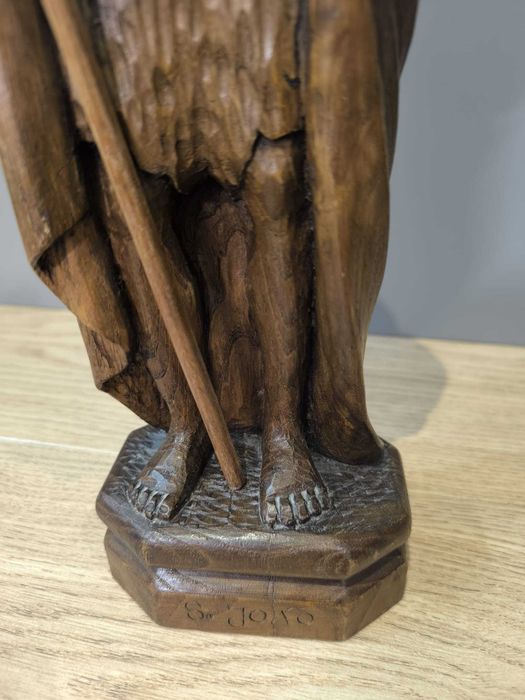 Escultura em Madeira de S. João Baptista – Fernando Silva