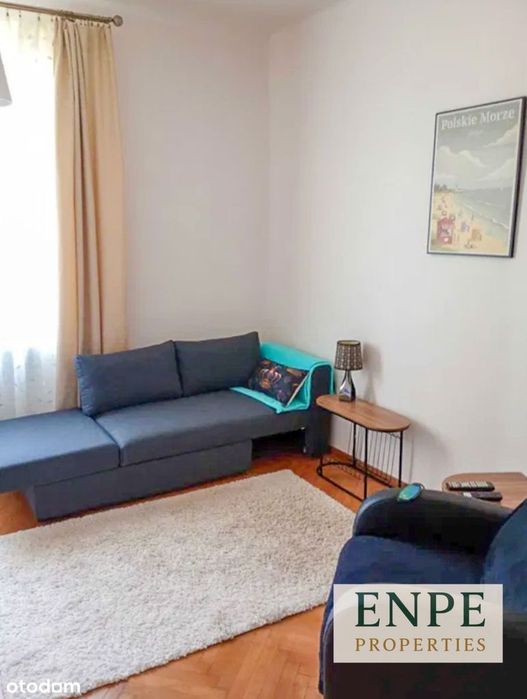 2 pokoje | 45 m2 | wysoki parter | Nowa Huta