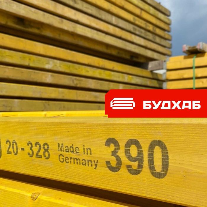 Опалубка для перекриття. Фанера, балки, стойки опалубки, триноги