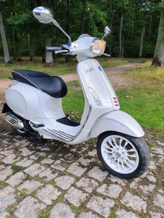 Vespa sprint 125 ABS  biała perła zarejestrowany opłacony