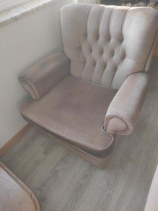 Sofá cama + poltronas